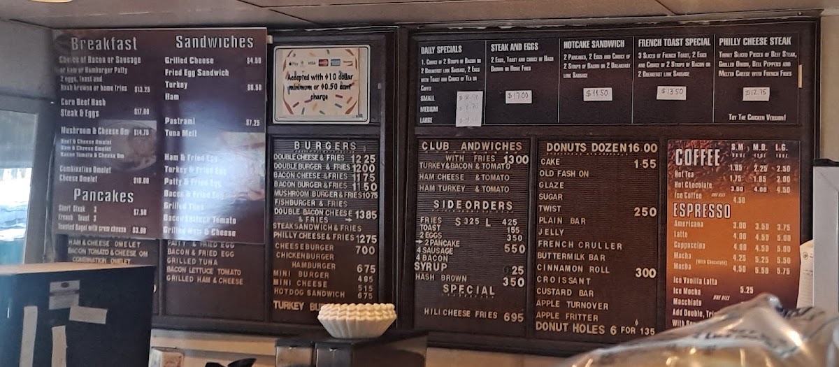 Jim Georgie's Donuts Menu - Image 3